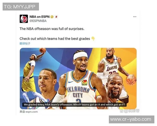 ESPN发布最新战力榜雷霆篮网继续垫底湖人火箭表现抢眼勇士排名下滑